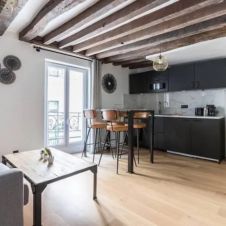 Apartment Grands Boulevard 31: Cosy 1br-4p 3d Paris