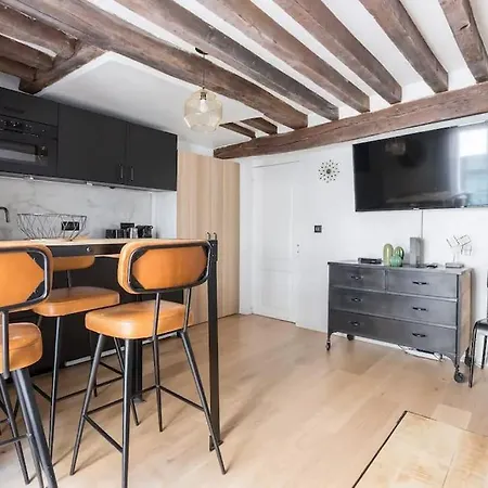 Grands Boulevard 31: Cosy 1br-4p 3d Appartamento Parigi
